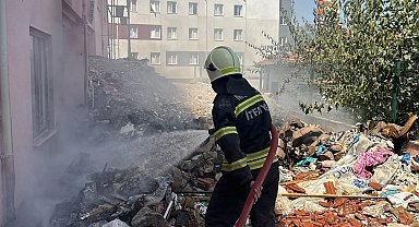Muğla'nın Menteşe ilçesinde korkutan yangın