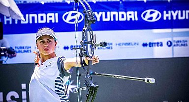 Muğlalı milli okçu Hazal Burun Dünya kupası finalinde