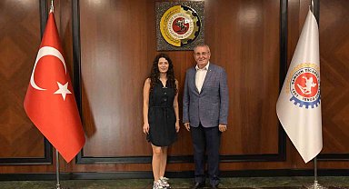 Murzioğlu'ndan Aybüke Eldemir'e tebrik