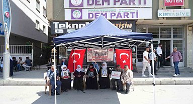 Muşlu ailelerin evlat nöbeti devam ediyor