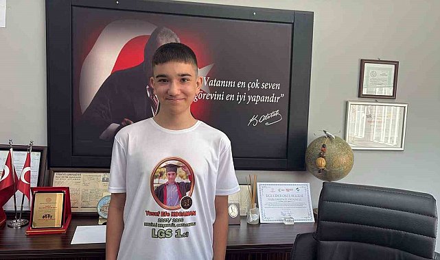 Nazilli Beşeylül Ortaokulu, LGS'de Türkiye birincisi çıkardı