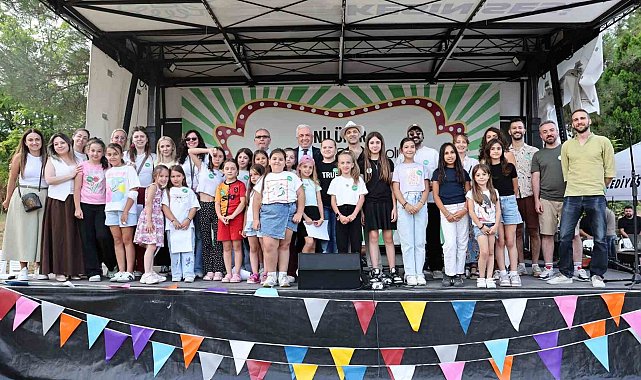 Nilüfer'in çocukları sanatla buluştu