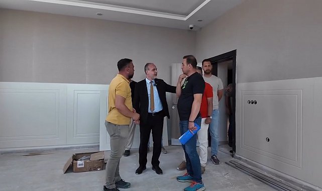 NÖHÜ Spor Bilimleri Fakültesi'nin yeni binası eğitim öğretime hazırlanıyor