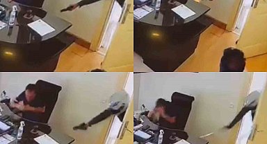 O anlar kamerada: Tatil sitesinin başkanı, kasklı saldırgan tarafından vuruldu