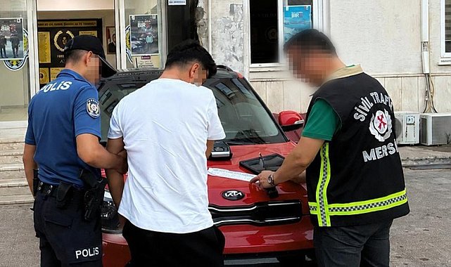 O anları araç kamerası kaydetti: Trafiği tehlikeye düşürdü 261 bin TL ceza yedi