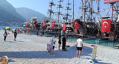 Ölüdeniz'de 1 Temmuz Denizcilik Ve Kabotaj Bayramı coşkuyla kutlandı