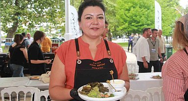 Ordu Gastronomi Festivali: Zeytinyağlı fındık yaprağı sarması dikkat çekti