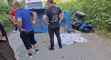 Ordu'da patpat devrildi: 6 yaşındaki kız çocuğu hayatını kaybetti, ağabeyi yaralandı