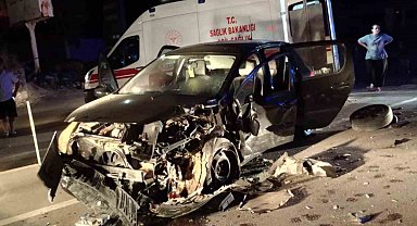Osmaniye'de 3 aracın karıştığı zincirleme kaza: 5 yaralı