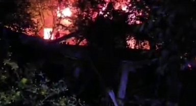 Osmaniye'de yayla evinde çıkan yangın söndürüldü