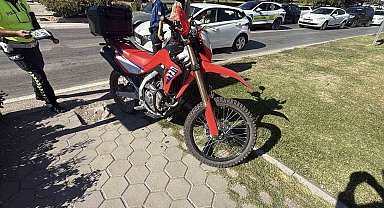 Otomobil ile motosiklet çarpıştı: 1 yaralı