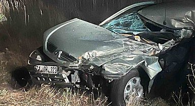 Otomobil, traktöre arkadan çarptı: 1 ölü, 2 yaralı