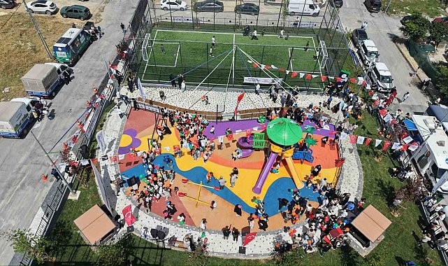 Özel çocuğun hayali, Arnavutköy'de yüzlerce çocuğun mutluluğu oldu