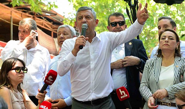 Özgür Özel: "Ya bir yol bulacağız ya bir yol açacağız"