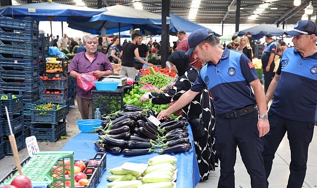 Pazarlarda tartı ve tezgahlar mercek altında