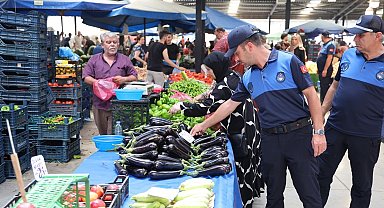 Pazarlarda tartı ve tezgahlar mercek altında