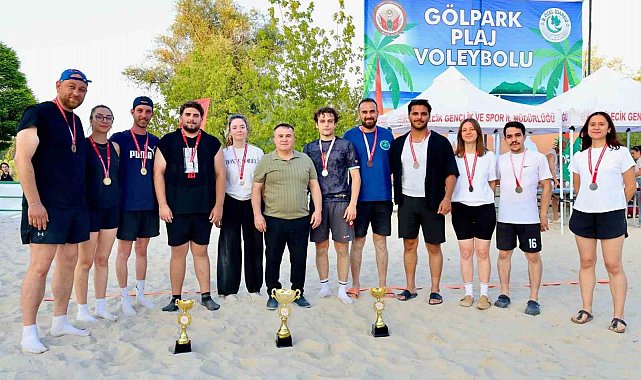 Plaj voleybolunda şampiyonlar belli oldu