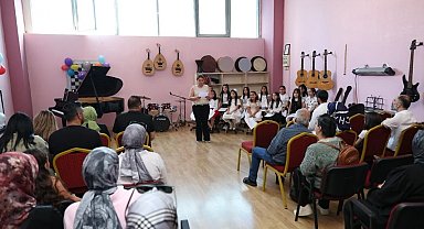 Pursaklar'da bir yıllık emek melodilere dönüştü