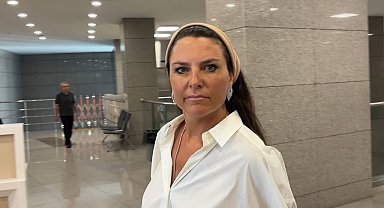 "Ahbaplar Suç Örgütü" soruşturmasında Ece Üner adliyeye geldi