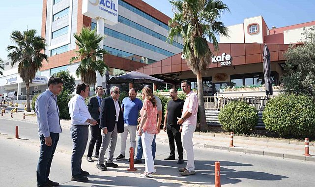Rektör Kent, ADÜ Hastanesi'ndeki otopark çalışmalarını inceledi