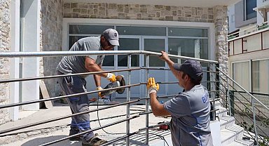 Saadet Canbaz Anaokulu'nda son dokunuşlar