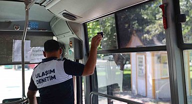 Sakarya'da toplu taşıma araçlarında klima denetimi sıklaştırıldı