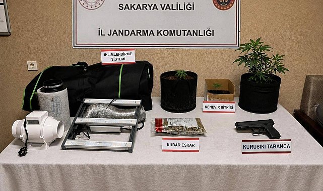 Sakarya'da uyuşturucu operasyonu: 2 tutuklama