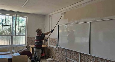 Salavatlı İlkokulu yeni eğitim yılına hazırlanıyor