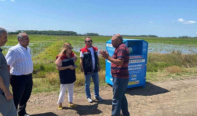 Samsun'a bitki ambalaj atıkları için 105 yeni konteyner
