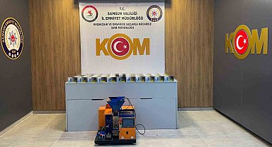 Samsun'da 20 bin kaçak sigaraya ele geçirildi