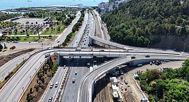 Samsun'da iki önemli bağlantı yolu trafiğe açıldı