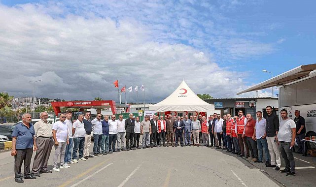 Samsun'da "Birbirimize Candan Bağlıyız" kan bağışı kampanyası