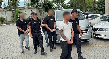 Samsun'da uyuşturucu şüphelileri adliyede