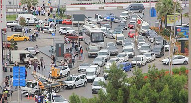 Samsun'un trafik yükü artıyor: 1 yılda 37 bin 641 araç artışı