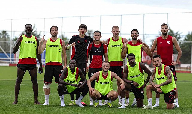 Samsunspor, yeni sezon hazırlıklarını sürdürdü