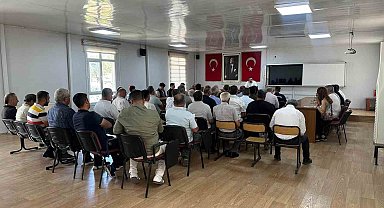 Sarıgöl'de muhtarlarla kritik toplantı