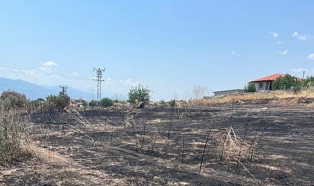 Sarıgöl'de yangın uyarısı