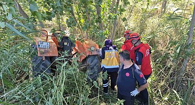 Savaştepe'de traktör kazası: 1 ölü, 1 yaralı