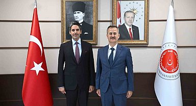 Savunma Sanayii Başkanı Görgün, Katar'ın Ankara Büyükelçisi Al-Henzab ile bir araya geldi