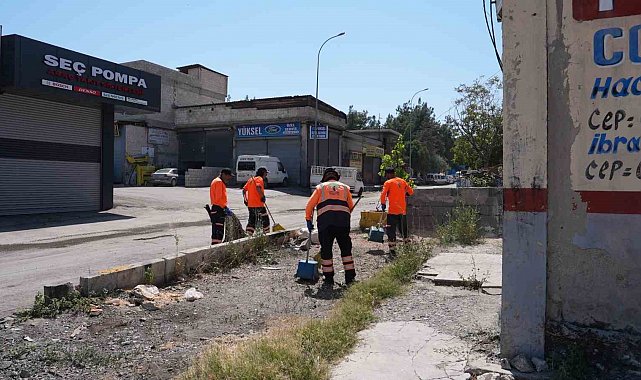 Şehitkamil'den KÜSGET'te kapsamlı temizlik seferberliği