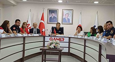 Sel felaketlerine karşı masa başı tatbikatı yaptılar