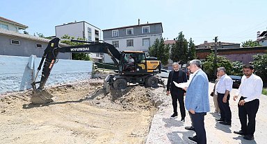 Semt konağı için ilk kazı başladı
