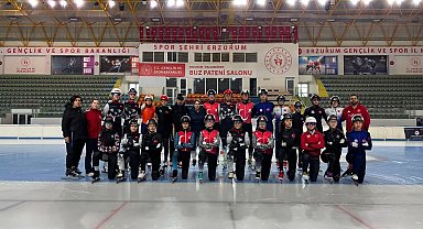 Short Track yeni sezon hazırlık kampları erzurum'da tamamlandı