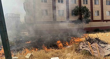 Siirt'te korkutan yangın