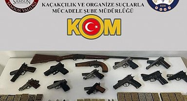 Silah tacirlerine ve düğün magandalarına operasyon: 12 tabanca ele geçirildi