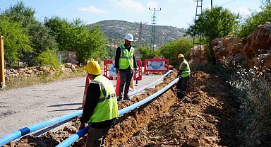 Silifke'de 30 yıllık su deposu yenilendi, 2 bin 100 metrelik hat tamamlandı
