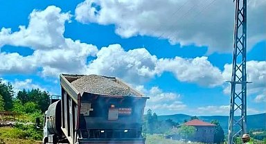 Sinop'ta köy yollarının ulaşım standardı yükseltiliyor