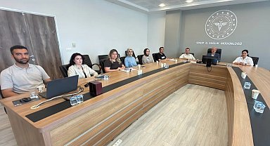 Sinop'ta sağlıklı hayat merkezi hizmetleri değerlendirildi