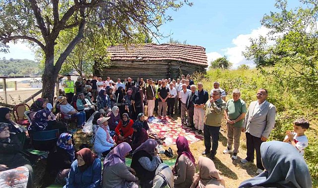 Sinop'ta yağmur ve şükür duası