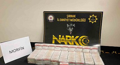 Şırnak'ta 1 milyon 950 bin liralık kaçak ürün ve uyuşturucu ele geçirildi: 6 tutuklama